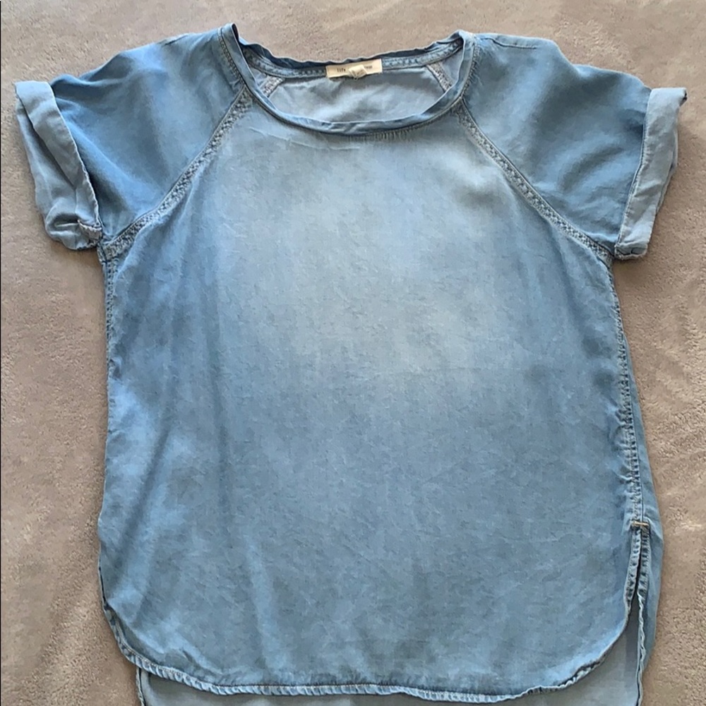 Denim Blue top